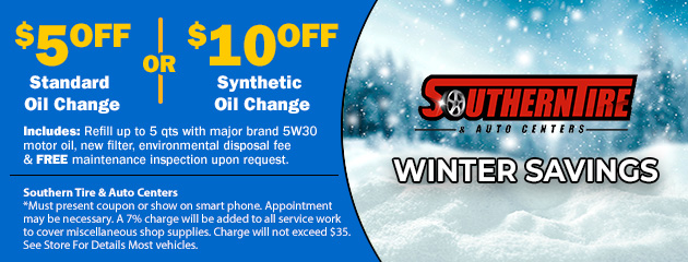 Winter Oil Change Special
